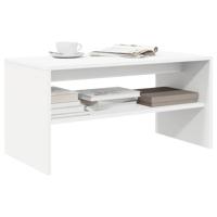 Tv-meubel 80x40x40 cm bewerkt hout wit