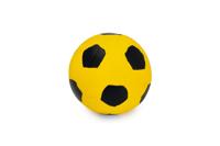 Beeztees Beeztees Latex Voetbal Zwart/Geel Klein