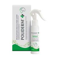 JM SANTE Poliderm - verzorgingsspray voor huid met neiging tot roos, dermatosen en ontstekingen bij honden en katten - 100 ml
