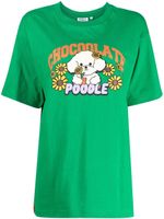 CHOCOOLATE t-shirt à imprimé Chocoolate Poodle - Vert - thumbnail