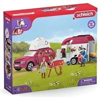 Schleich - Grote paardensporen van auto en trailer - 42535 - Horse Club Range
