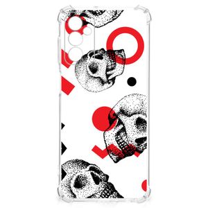 Extreme Case Samsung Galaxy M13 4G | M23 Skull Red