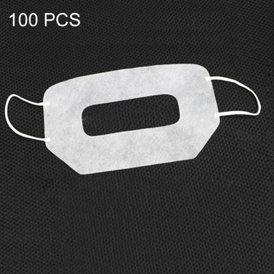 100 stuks beschermende hygiëne Eye Mask witte wegwerp Eyemask voor Virtual reality bril