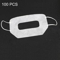 100 stuks beschermende hygiëne Eye Mask witte wegwerp Eyemask voor Virtual reality bril