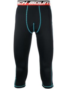 Aztech Mountain legging court à taille à logo - Noir