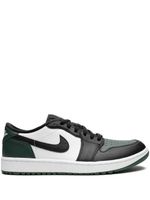 Jordan Air Jordan 1 Low G "White/Black/Noble Green/Pollen" sneakers - Noir - thumbnail