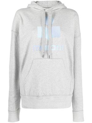 MARANT ÉTOILE hoodie à logo imprimé - Gris