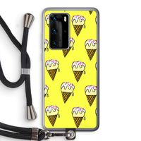 Isjes: Huawei P40 Pro Transparant Hoesje met koord