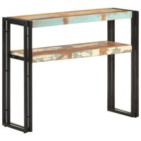 Wandtafel 90x30x75 cm massief gerecycled hout