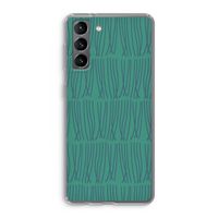 Swirls: Samsung Galaxy S21 Transparant Hoesje