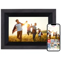 Rollei Smart Frame WiFi 105 Wooden Bl