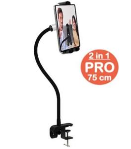 Tablet houder + Telefoonhouder PRO (2 in 1) met 75 cm hals
