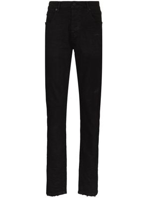 Purple Brand jean skinny à taille basse - Noir