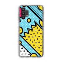 Pop Art #1: Samsung Galaxy A32 5G Transparant Hoesje