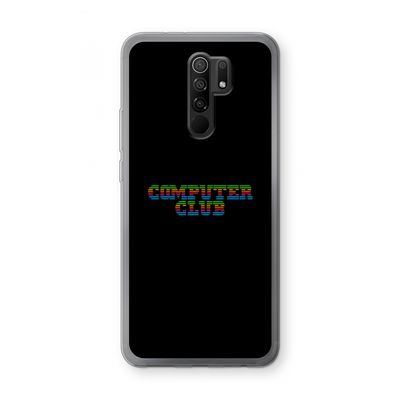 Retro: Xiaomi Redmi 9 Transparant Hoesje