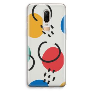 Illustratieve pop 3: OnePlus 6 Transparant Hoesje