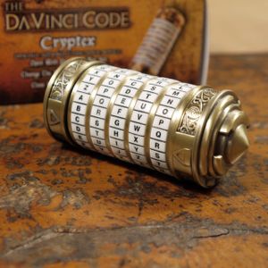 The Da Vinci Code MIni Cryptex Replica Opberger