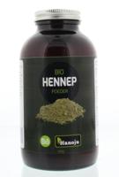Hanoju Bio hennep poeder glas flacon