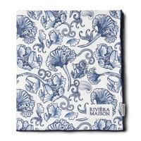 Riviera Maison Tafelkleed Blauw|wit - Floral Island - Katoen