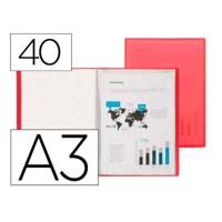Map Liderpapel EC51 Rood A3