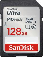 Geheugenkaart sandisk sdxc ultra 128gb