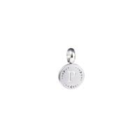 Go Dutch Label Letter P Kettinghanger Zilver