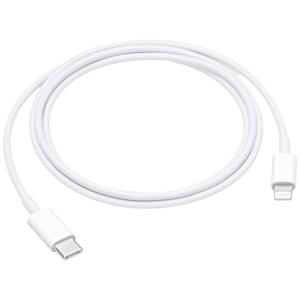 Apple Apple iPad/iPhone/iPod Aansluitkabel [1x USB-C stekker - 1x Lightning] 1.00 m Wit