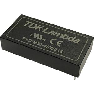 TDK PXD-M30-48WS12 DC/DC-converter 5 V/DC 5 V/DC 2.5 A 30 W Aantal uitgangen: 1 x Inhoud 1 stuk(s)