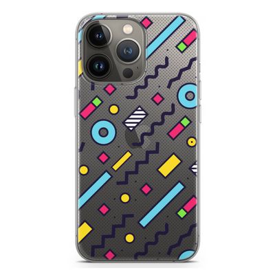 8-bit N°8: iPhone 13 Pro Transparant Hoesje