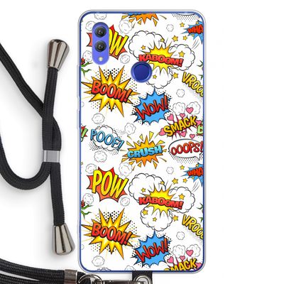 Pow Smack: Honor Note 10 Transparant Hoesje met koord