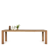 Uitschuiftafel (200/250x90cm) Cuba - Verweerd - thumbnail