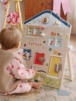 Activiteitenbord met geluid en licht van FSC®-hout hout