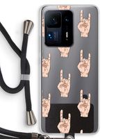 Rock: Xiaomi Mi Mix 4 Transparant Hoesje met koord