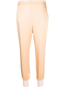 Stella McCartney pantalon de jogging en coton mélangé - Tons neutres