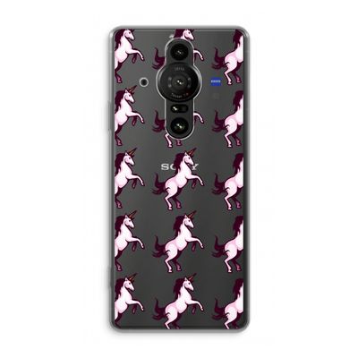 Musketon Unicorn: Sony Xperia Pro-I Transparant Hoesje