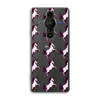 Musketon Unicorn: Sony Xperia Pro-I Transparant Hoesje