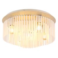 Globo PlafondlampGorley zand bruin met glas Ø 50cm - 15698D1B