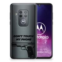 Motorola One Zoom Silicone-hoesje Pistol DTMP