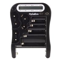 HyCell Batterijtester Batterietester LCD Meetbereik (batterijtester) 1.5 V, 3 V, 6 V, 9 V Batterij 1900-0037 - thumbnail