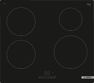 Bosch Serie 4 PIE61RBB5E kookplaat Zwart Ingebouwd 60 cm Inductiekookplaat zones 4 zone(s)