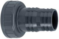 Aquaforte Slangtule 1½" met Wartel - Duurzaam PVC Vijver Koppelstuk voor Waterdichte Verbinding