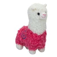 Kamparo pluchen knuffel Alpaca 28 cm junior roze - thumbnail