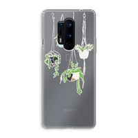 Hang In There: OnePlus 8 Pro Transparant Hoesje