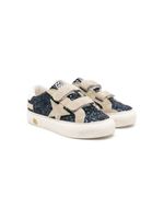 Golden Goose Kids baskets May School à paillettes - Bleu - thumbnail