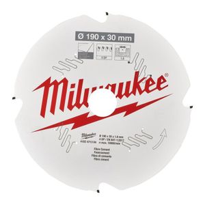 Milwaukee Accessoires Cirkelzaagblad P FC 190x30x1,8x4D - 4932471304