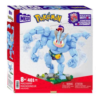 Mattel Mega construx pokémon machamp bouwset, 399dlg.