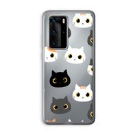 Katten: Huawei P40 Pro Transparant Hoesje