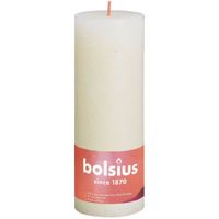 Bolsius Rustiko Shine kaars Cylinder Crème 1 stuk(s) - thumbnail