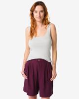 HEMA Dames Top Railey Glitter Gebroken Wit (gebroken wit)