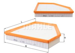 Luchtfilter MAHLE, u.a. für BMW